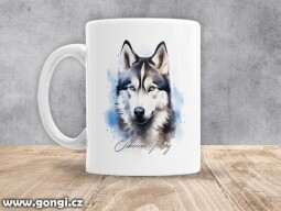 Hrnek - 0208 - Sibiřský husky